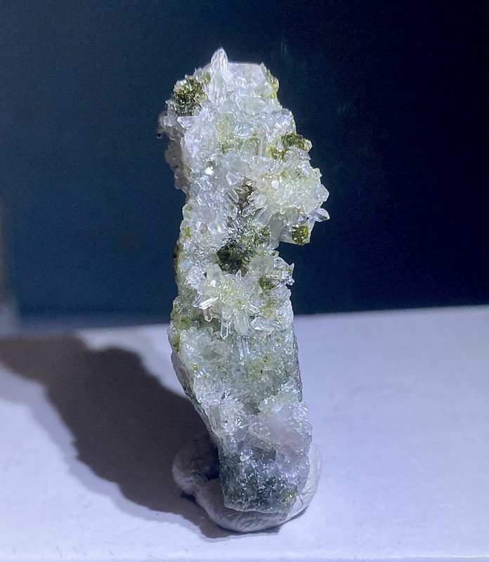 Quartz with Epidote Centennial Mine Centennial, Houghton Co., Michigan