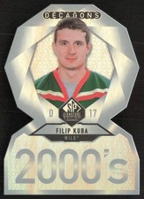 2020-21 UD SP Signature Legends Filip Kuba DC-89 Decagons