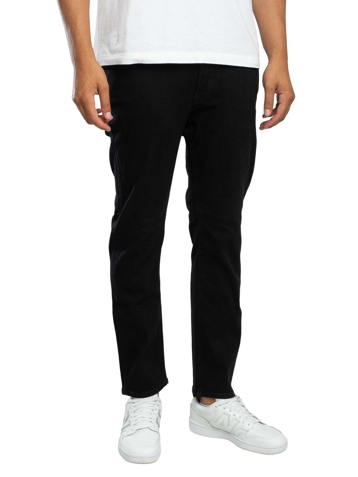 Jack & Jones Men's Black Denim Clark Original 356 Jeans - Image 2