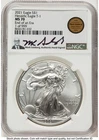 Photo of a 2021 American Silver Eagle from an eBay listing that sold on Jul 22, 2026