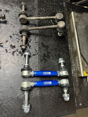 1320 Performance Front Adjustable Sway Bar end Links FJ gx460 4runner gx470 - Picture 5 of 11