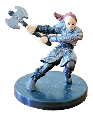 Axe Sister - Harbinger # 16 - D&D Miniatures - No stat card.