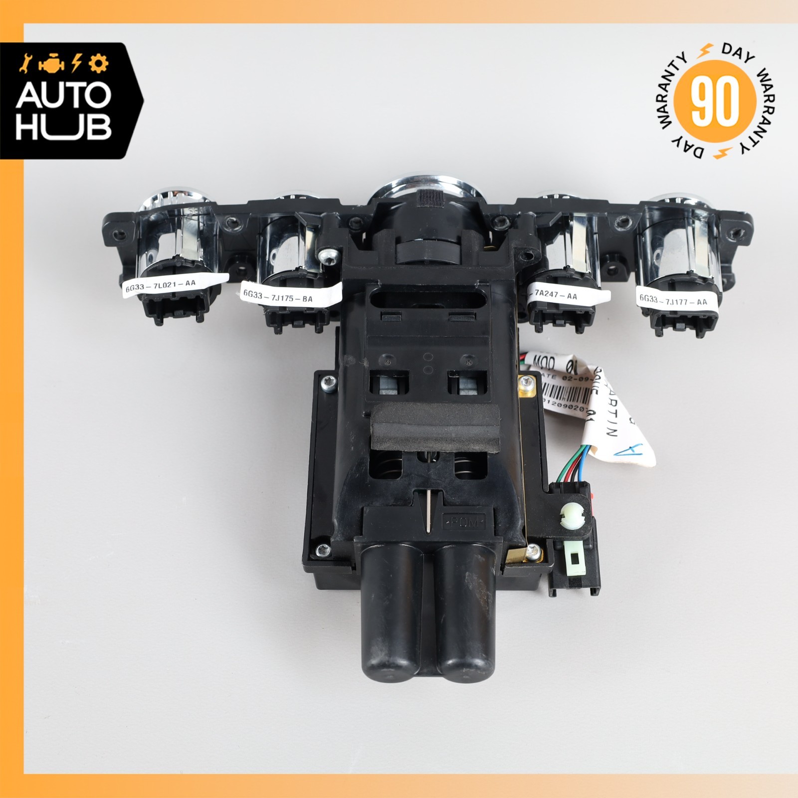 09-15 Aston Martin DB9 Vantage Ignition Switch Key Cylinder Holder Switch OEM