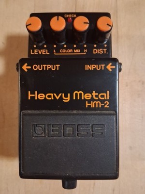 Boss HM-2 Effect Pedal Heavy Metal 2 With Box