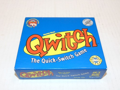 #ad Award Winning Out of the Box quot;QWITCHquot; Quick Switch Card Game 3 5 Players $9.99