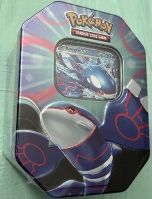 POKMON TCG AZURE LEGENDS TIN w/4 BOOSTER PACKS, 1 FOIL KYOGRE ex | eBay POKMON TCG AZURE LEGENDS TIN w/4 BOOSTER PACKS, 1 FOIL KYOGRE ex | eBay