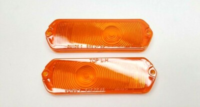 1963 63 Chevrolet Impala Belair Biscayne Parking Light Lens Pair