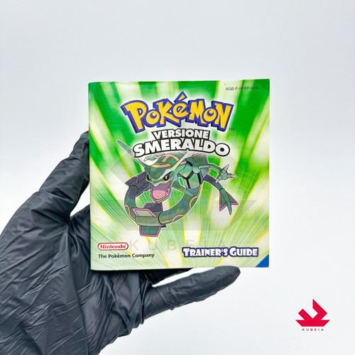 POKÉMON VERSIONE SMERALDO COMPLETO VIP ITA NINTENDO GAME BOY ADVANCE GBA POKEMON - Foto 12 di 24
