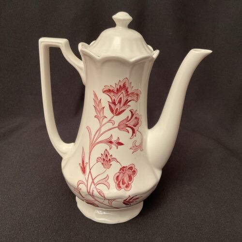 Royal Staffordshire ""Windsong"" Kaffeekanne ~ sehr groß ~ 27 cm hoch. Sehr selten. - Bild 4 von 8