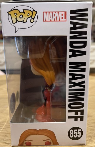 Marvel - Funko Pop Vinyl Figure - Avengers Endgame - Wanda Maximoff No.855 Glow - Picture 2 of 6