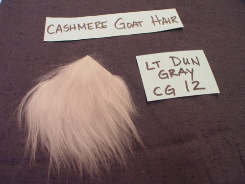 CASHMERE GOAT STREAMER HAIR (Custom Dyed) Streamer Haar Fliegenbinden FARBE WÄHLBAR - Bild 18 von 30