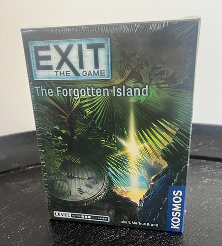 Exit The Game The Forgotten Island Escape Room Board Game Puzzle Clue Strategy
