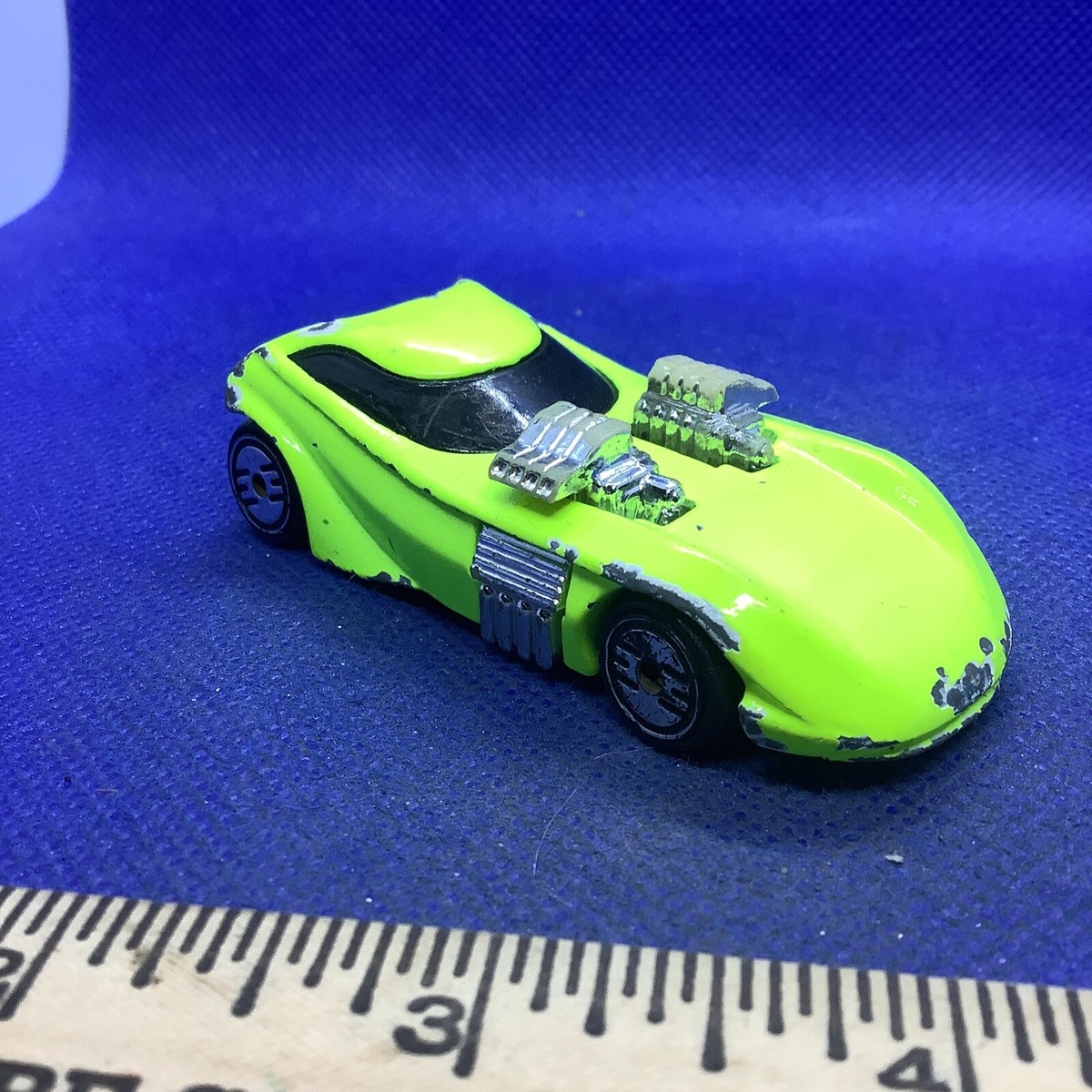 Hotwheels 1993 Neon Yellow Twin Mill II Car Toy Vehicle Mattel | eBay