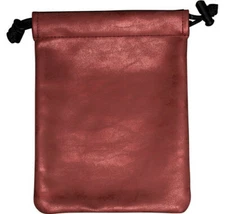 Ultra Pro Suede Ruby (Red) Treasure Nest Dice Bag