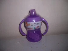 Munchkin Spill proof  mighty grip  Handles sippy cup 6+M   purple  Box Pp