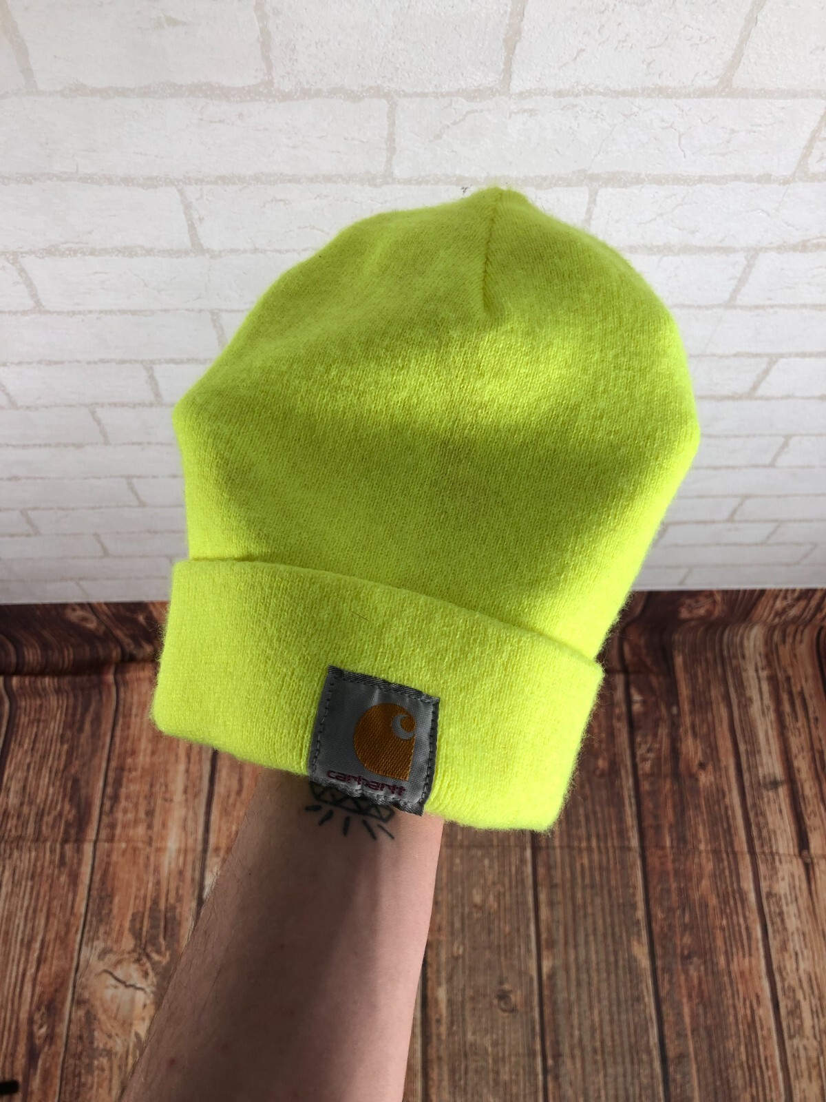 CARHARTT CASUAL MEN HAT Distressed Skate Spors Wear Winter