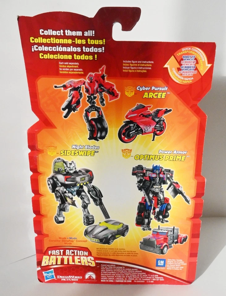 Transformers Revenge Of The Fallen Power Armor Optimus Prime Fast Action Battler - Image 3 of 4