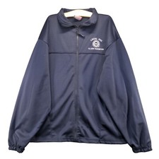 Made In USA Men's Full Zip Jacket 2XL Blue Allison Transmission Local 933