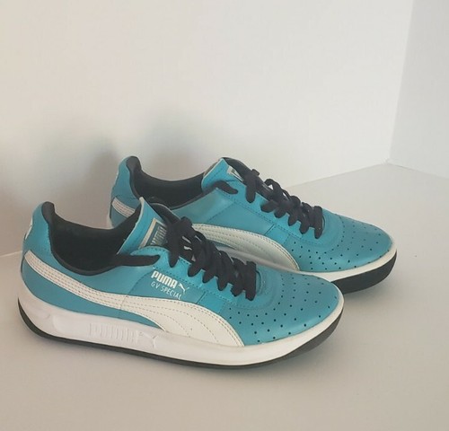 Puma GV Special Mens Style 343569 Turqoise/Black Sz 5.5