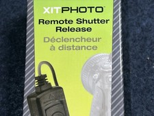 Xit XT60RS Wired Remote Control for Canon T3i Black