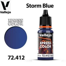 VALLEJO 72412 Xpress Color - Storm Blue 18ml