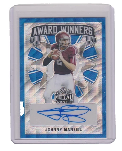 Leaf Johnny Manziel Football Sports Trading Card Singles