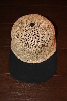 BAILEY SIZE S SMALL BASEBALL SISAL STRAW HAT - NWT