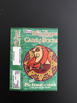 sweet cigarette packets Magic Sword Empty Sweet Cigarette Packet By Barratt