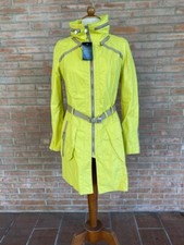 Trench impermeabile stoffa  donna Violanti  con belt cintura e cappuccio