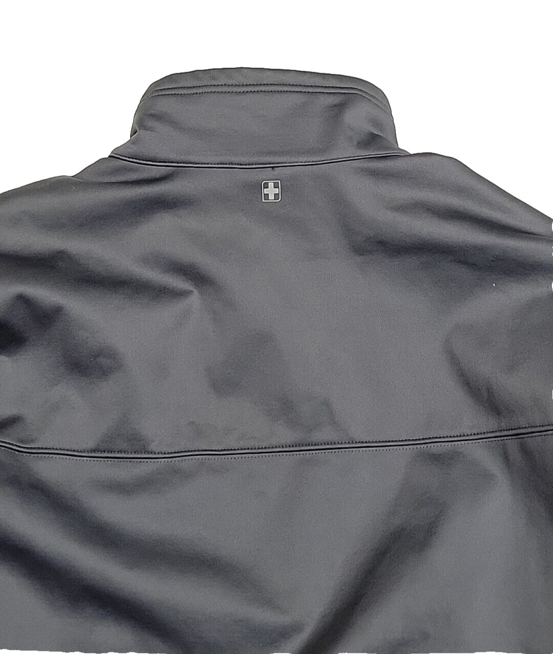 Swiss Tech Fleece Lined Softshell Activewear Gray… - image 13