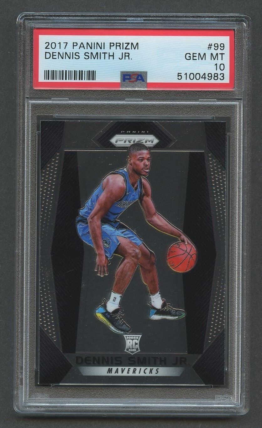 2017-18 Panini Prizm Basketball DENNIS SMITH JR RC #99 PSA 10 GEM MT Rookie