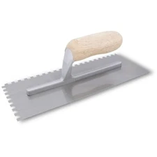 Marshalltown Ceramic Floor Trowel w/ Wood Handle -  11" x 4-1/2"