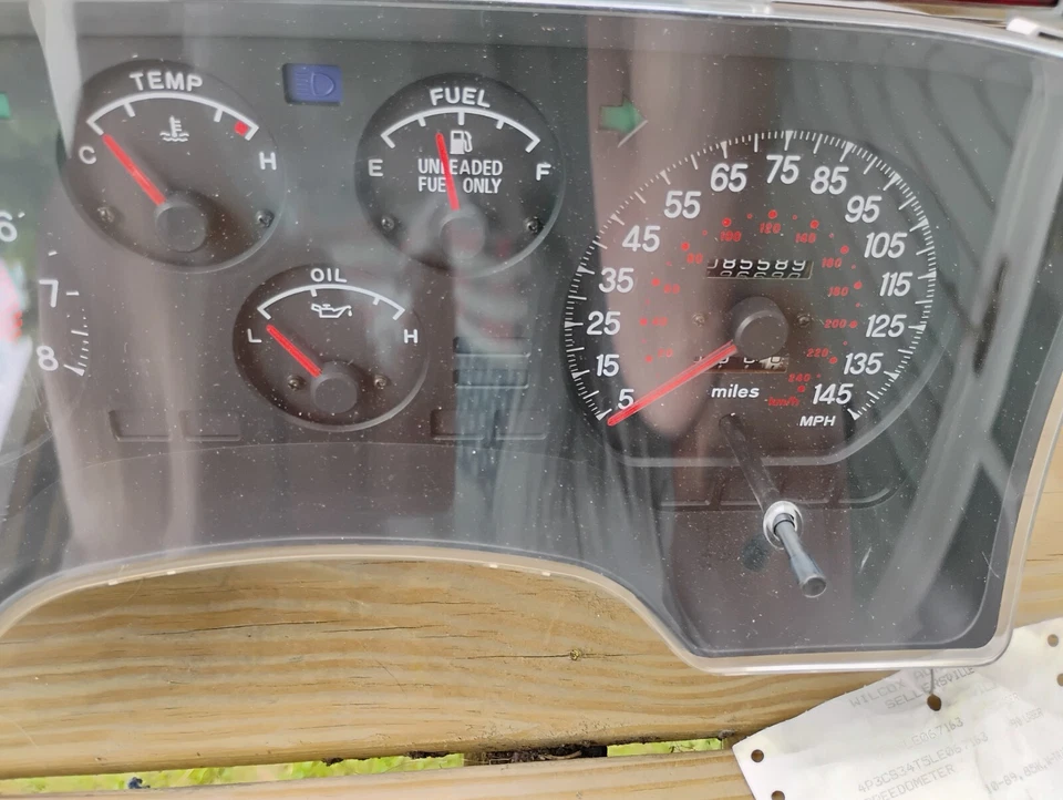 Cuadro de instrumentos láser Eagle Talon Mitsu Eclipse Plymouth 1990-94 85.589 millas Foto 2 de 4