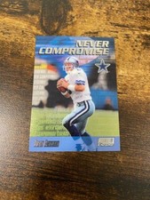 1999 Topps Stadium Club Chrome Never Compromise Troy Aikman #NC40 HOF