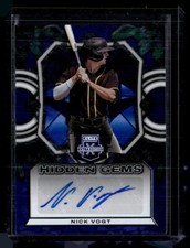 2023 ELITE EXTRA EDITION HIDDEN GEMS AUTO NICK VOGT PADRES