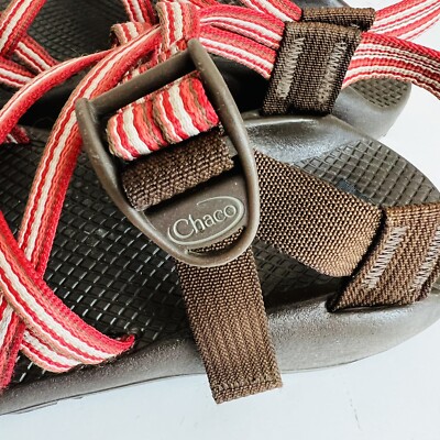 CHACO Women's ZX/2 Classic Double Strap Toe Loop Sandals Red