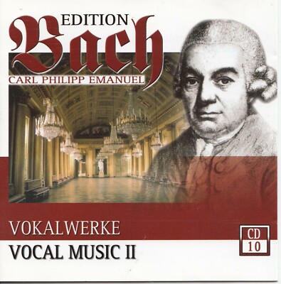 C. P. E. Bach - Vocal Music II - Rheinische Kantorei, Barbara Schlick 