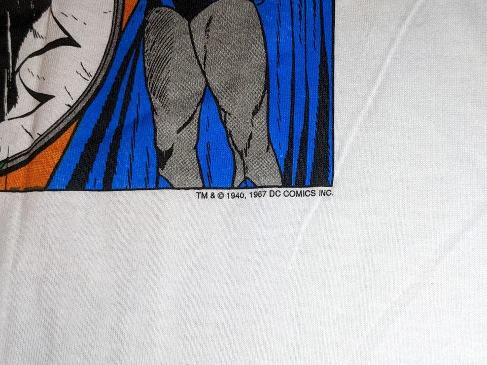 Camiseta Promocional Vintage Batman Robin Detective Comics #38 DC Puntada Única Años 80 90 Foto 3 de 4