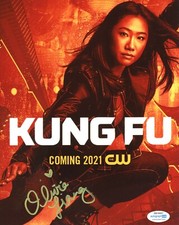 Olivia Liang Kung Fu Autographed Signed 8x10 Photo ACOA