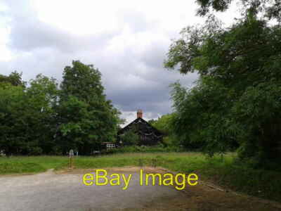 Photo 6x4 Youth Hostel in the woods Street  c2014