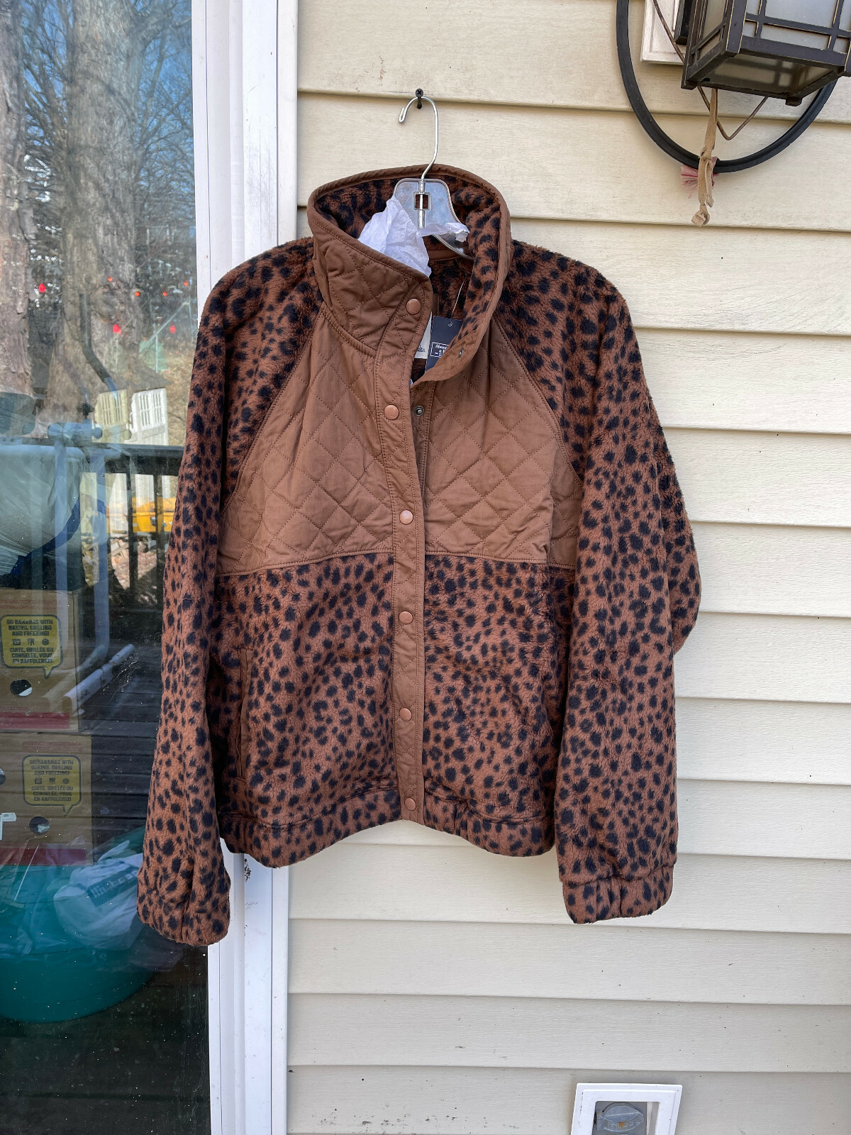 $85 Abercrombie \u0026 Fitch Sherpa Fleece 