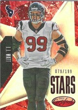 2015 Certified J J Watt 079/199 Stars Red SP Texans #S31  PWE