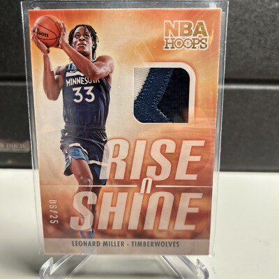 NBA Hoops 2023/24 Rise N Shine /25 Leonard Miller