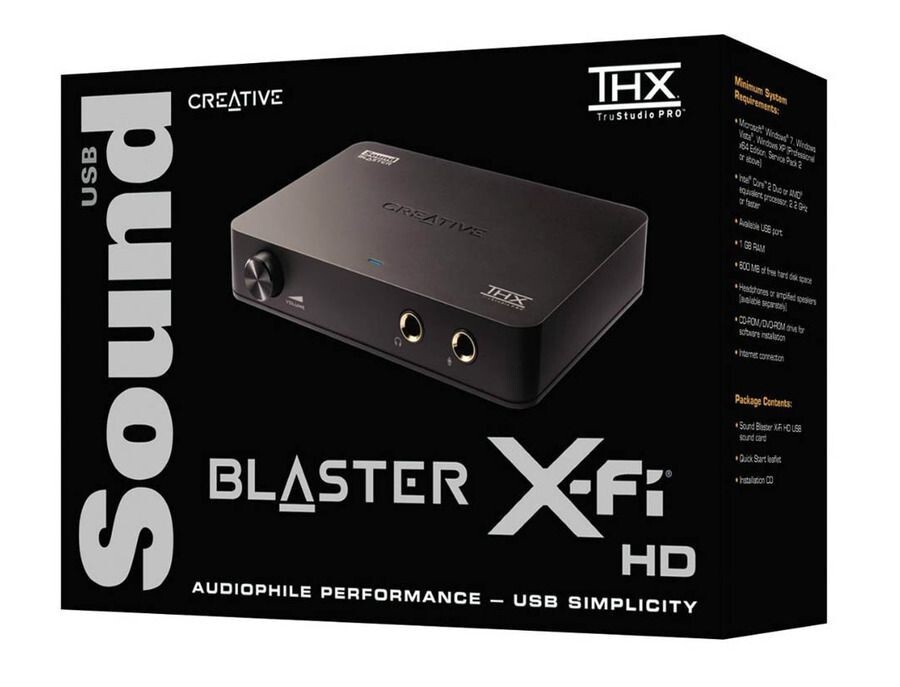 Creative Sound Blaster X-Fi USB 2.0 (70SB124000001) Sound