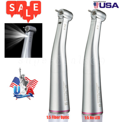 Dental NSK Style 1:5 Fiber Optic Contra Angle 4 Spray High Speed Handpiece MX