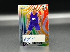 2022-23 Leaf Optichrome Mike Foster RAINBOW PRISMATIC, Rookie RC Autograph 2/5