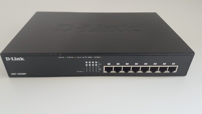 NEU D-LINK DGS-1008MP 8-Port PoE Switch Gigabit Ethernet Max PoE Switch