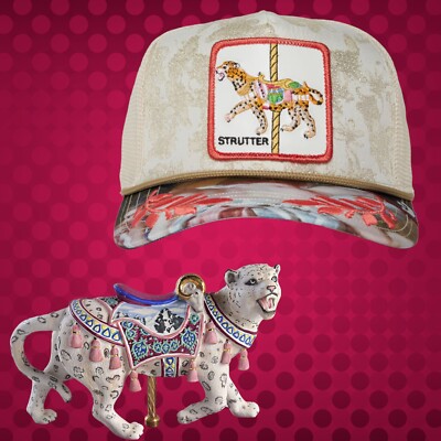 Goorin Bros The Farm Animal Trucker STRUTTER Carousel Capsule 2 Michelangelo New