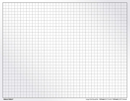 Koala Tools Geometric Grid Transparency Sheets Variety Pack of 4 - 8.5" x 11... - Picture 2 of 9