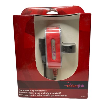 Rocketfish Notebook Surge Protector RF-NBTS 600603109546 600 JOULES) Brand New